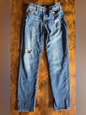 Judy Blue Distressed Slim Fit Jeans